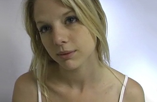 Hot blonde and her boyfriend film themselves fucking
