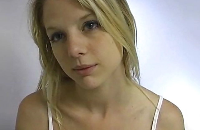 Hot blonde and her boyfriend film themselves fucking