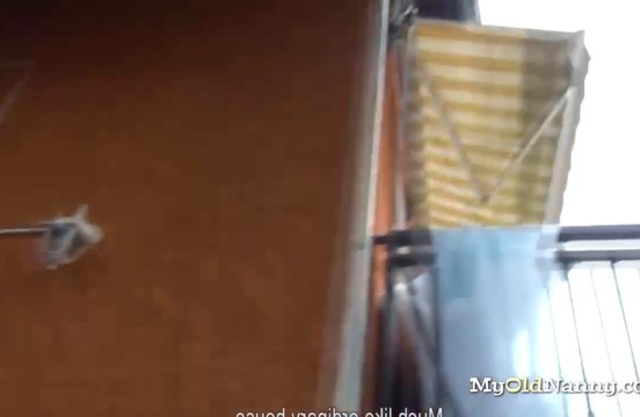 Horny French mature gets naked and wants to fuck a young lesbian