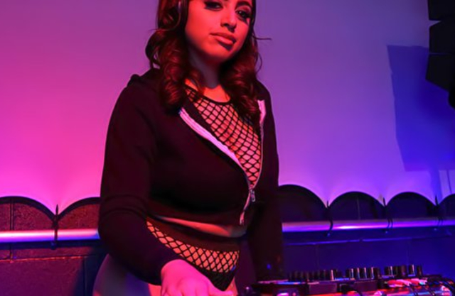 Busty naked DJ loves having a throbbing dick deep inside her cunt