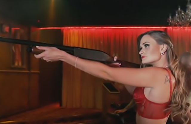 Many beautiful strippers got naked and gave each other strong orgasms