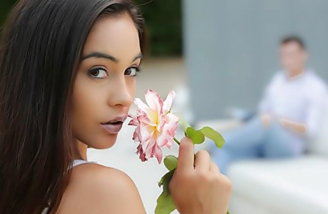 Boyfriend never refuses naked anal sex when the nice girl wants it