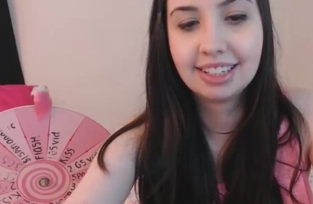 Slutty naked teen uses her vibrator to reach a spectacular orgasm