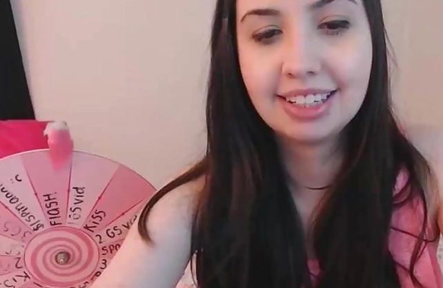 Slutty naked teen uses her vibrator to reach a spectacular orgasm