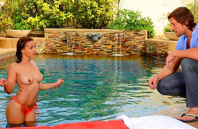 Lucky boy has graceful bombshell naked who is willing to get it on