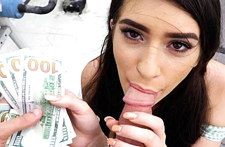 For money naked girl sucks cock on roof and is ready for more hot sex