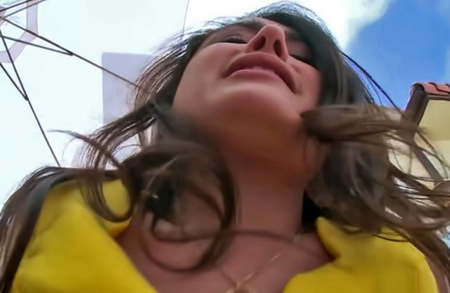 Cute naked girl takes part in hot sex with director who loves to use oil