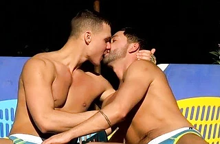 Gay porn video of beautiful guys will easily turn naked girls on