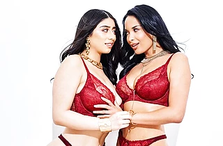 College Slut Violet Gets Her Tight Pussy Eaten Out by Horny Professor Anissa.