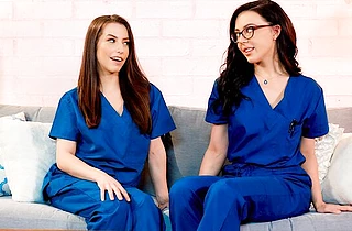 Exhausted Nurses Turn Lesbian Lovers in Unexpected Sparks of Passion