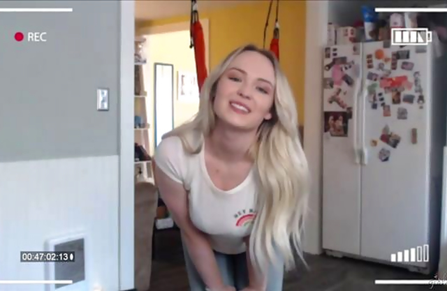 Hot Nanny's Sizzling Striptease Caught on Cam – Lesbian MILF's Secret Show