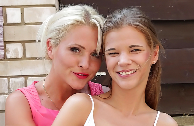 Dirty Lesbian MILF Ravages Teen’s Tight Hole, Making Her Scream as She Cums Hard on That Dildo