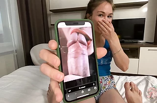 Naked Stepsis Gobbles Giant Cock, Gets Pounded and Sperm-Stuffed In Her Mouth in POV