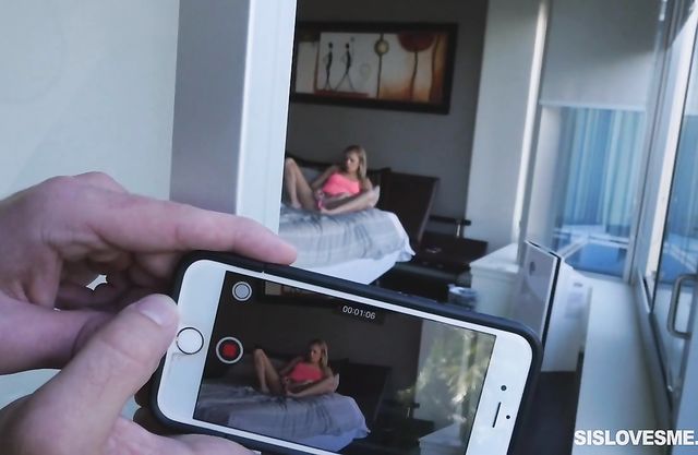 Aroused cutie pie leaves the step daddy to come and fuck her hard