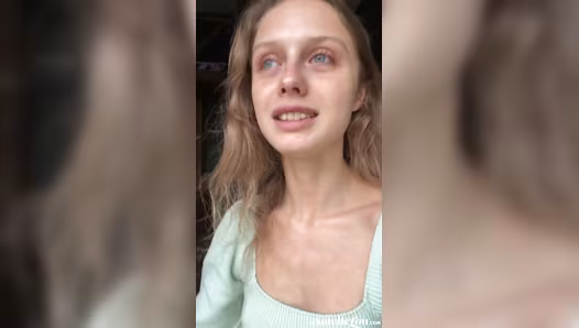 Natural beauty flaunts cute naked boobs with her pretty face