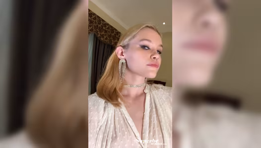 Anna Lisa gets naked showing sweet boobs for camera without shyness