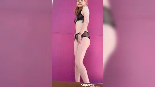 Russian beauty naked in selfie video