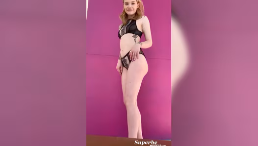 Russian beauty naked in selfie video