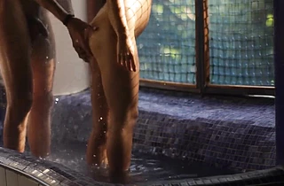 Bitch loves getting fucked in the shower until she screams with pleasure