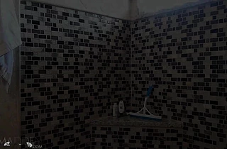 Spicy nude babe recorded when touching herself in the shower