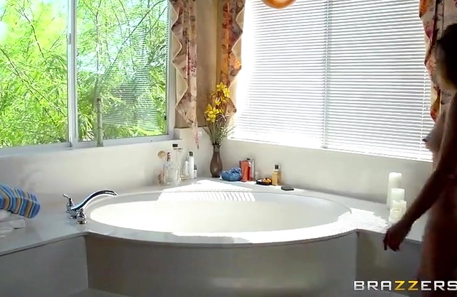 Voluptuous teen girl plays with her pussy in the shower masturbating it nicely