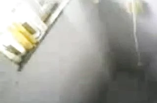 Slutty naked chick takes a shower and masturbates her pussy in the process
