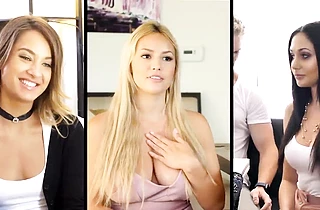 Bitch loves getting all her holes stuffed by a massive cocks until she screams