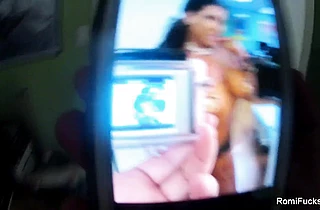 MILFS with fake tits masturbate in the shower and get filmed as they cum